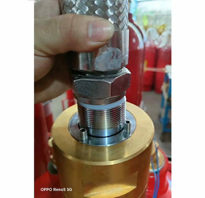 5.6 Bar / 4.2 Bar FM200 Piston Flow System Pipe Line Fire Extinguishing System