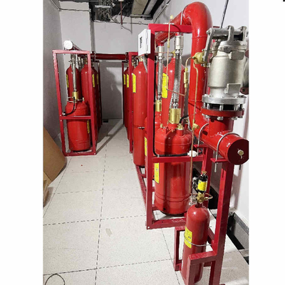5.6 Bar / 4.2 Bar FM200 Piston Flow System Pipe Line Fire Extinguishing System