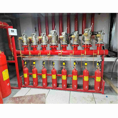 High Safety HFC-227ea FM200 Piston Flow System Gas Suppression System Pipe Network Type