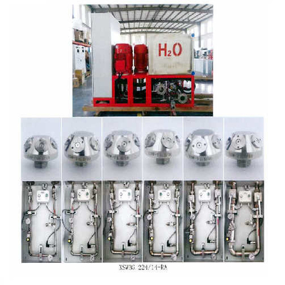 Outdoor Water Mist Fire Extinguishing System Cooling Smothering ABC Fire Extinguishing System